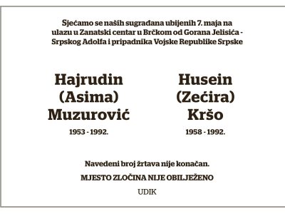 Brčko osmrtnica 2026